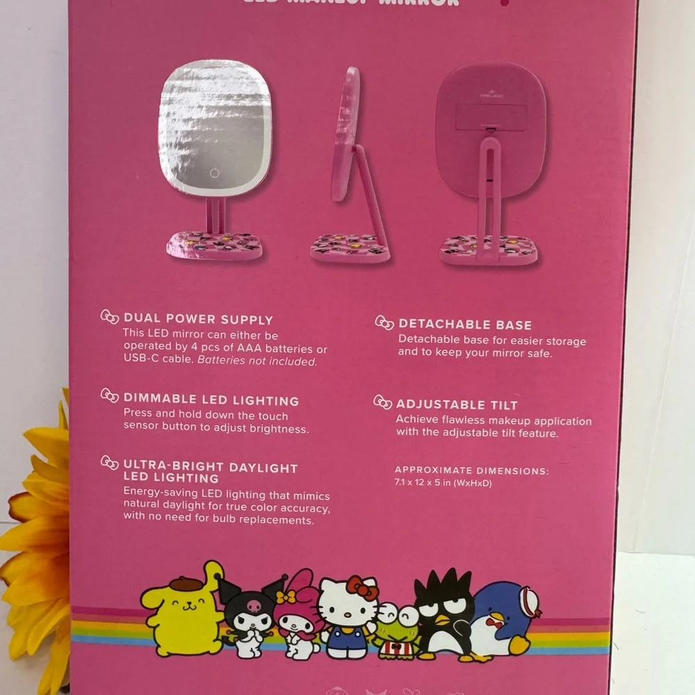 Hello Kitty & Friends LED Makeup Mirror